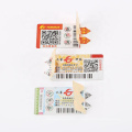 Custom Logo Printing Barcode Anti-Counterfeiting Sticker QR Code Security Label